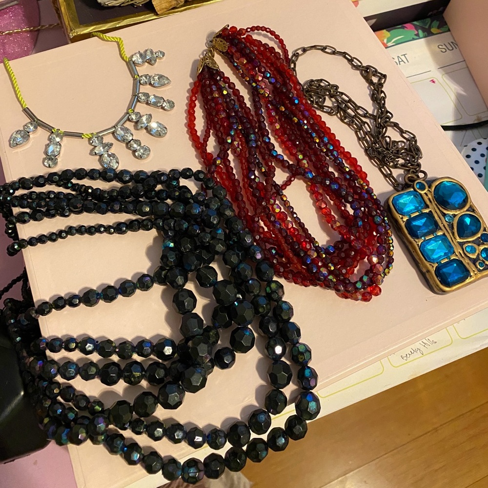 Statement Necklaces Bundle 6 Pieces - image 1